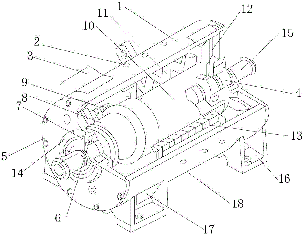 Motor for rolling-assisting transmission