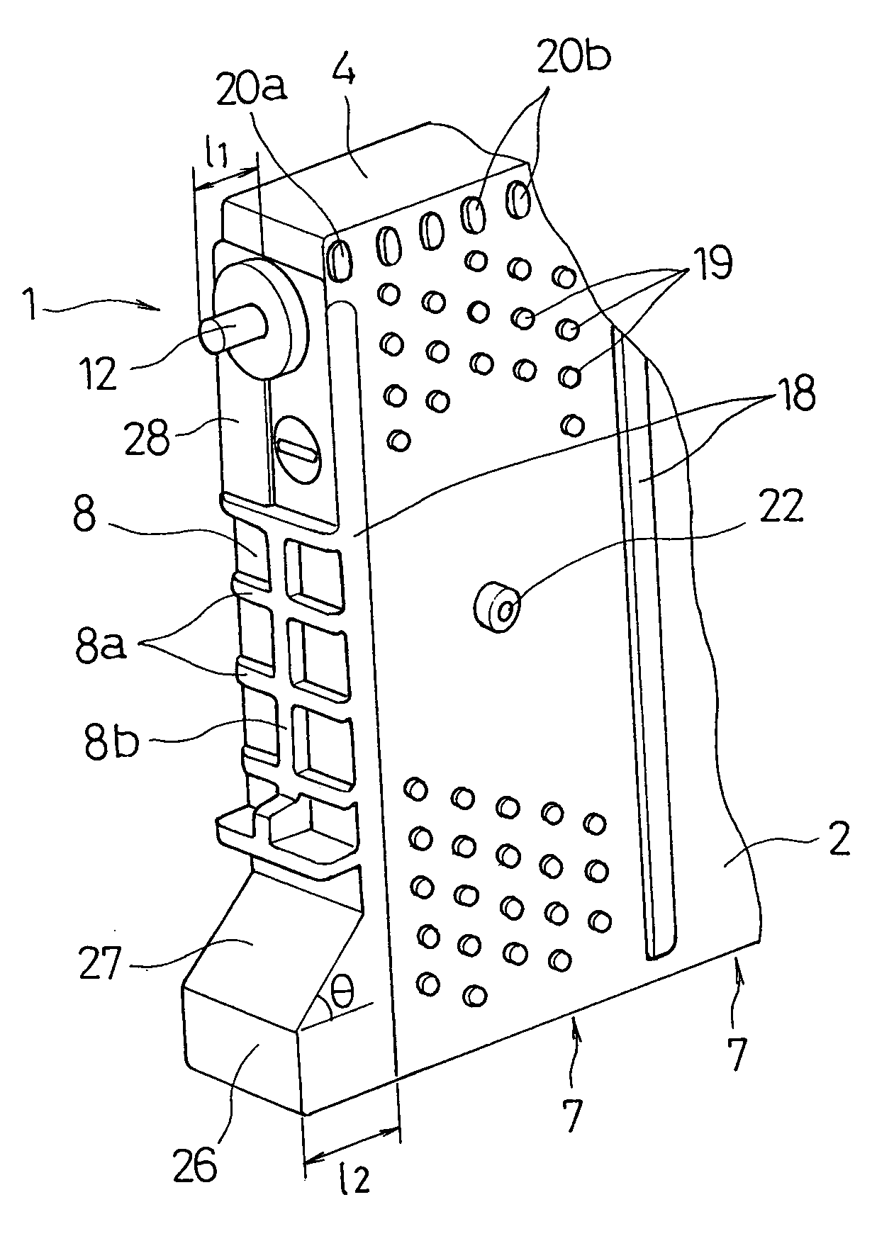 Structure for electrode terminals of battery module