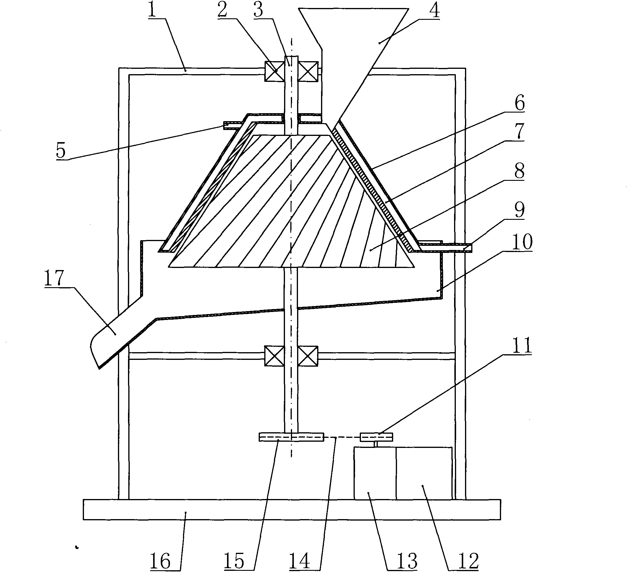 Composite road surface intensifier and production method thereof