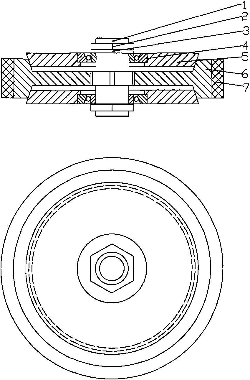 In-plane modal circumferential traveling wave rotary type ultrasonic motor