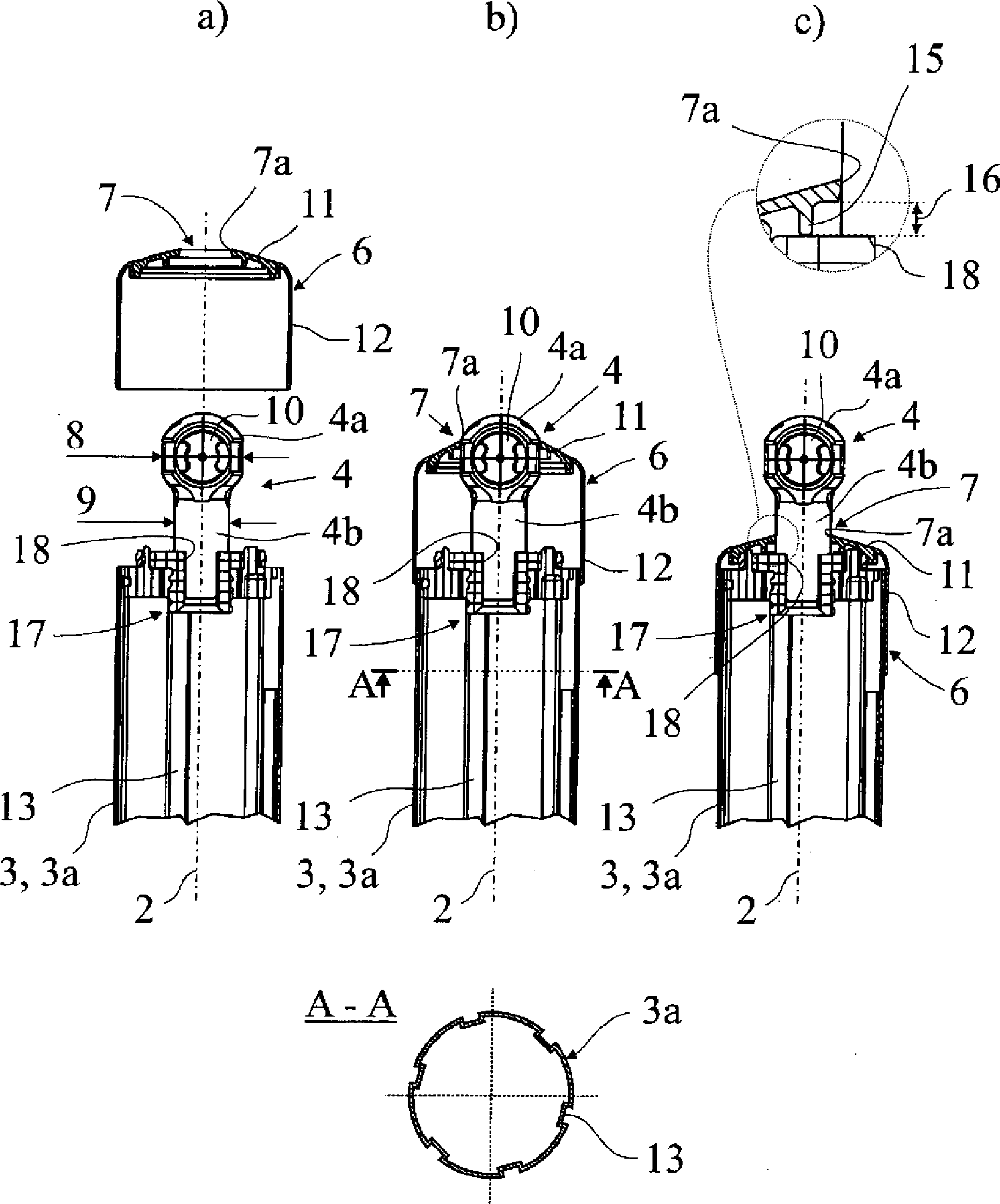 Method for producing a spindle drive for an adjusting element of a motor vehicle