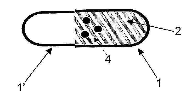 Capsule, method for preparing a capsule, method for packing biological material of a vegetation source in a capsule, culture cultivation methods, and capsule use