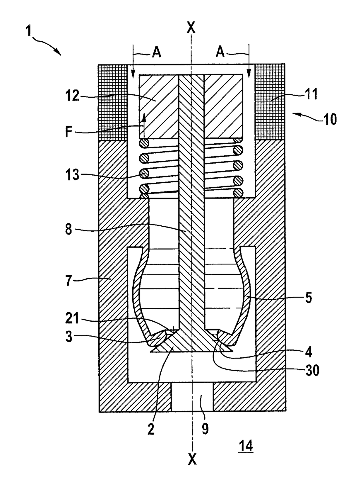 Injector, in particular an injector for gaseous fuels