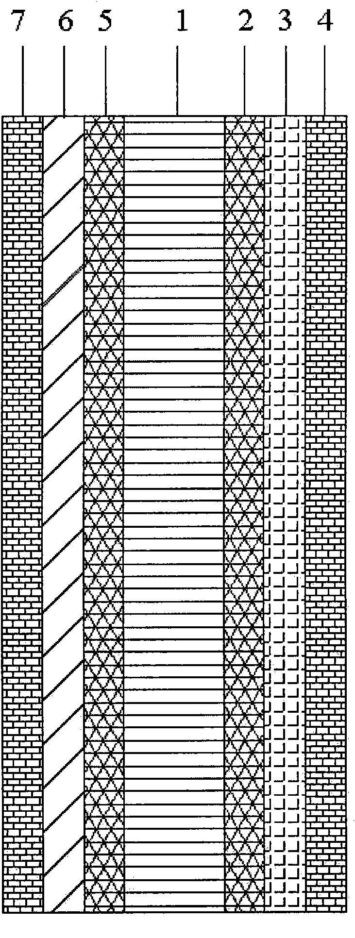 Nanowire-containing multilayer composite thin film plated steel belt and preparation method thereof