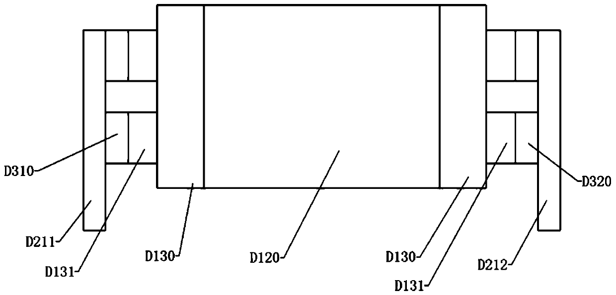 Gas distribution valve and gas catalytic converter using same