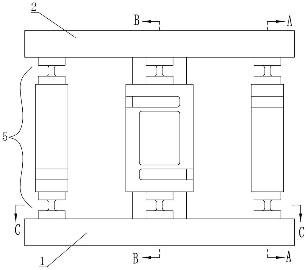 Constraint parallel type three-dimensional force/torque sensor