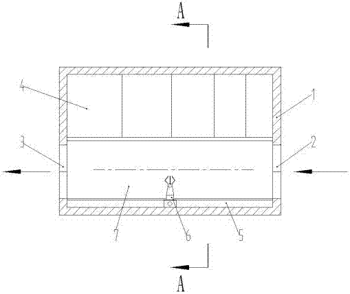 High-rise building goods delivery system storage box capable of automatically disposing detention goods