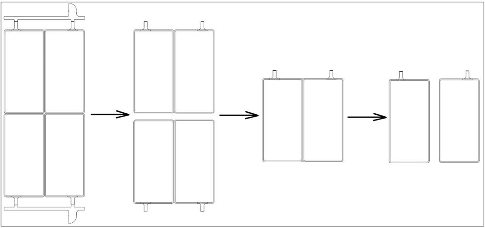 A kind of processing method of pouring pole plate of lead-acid battery