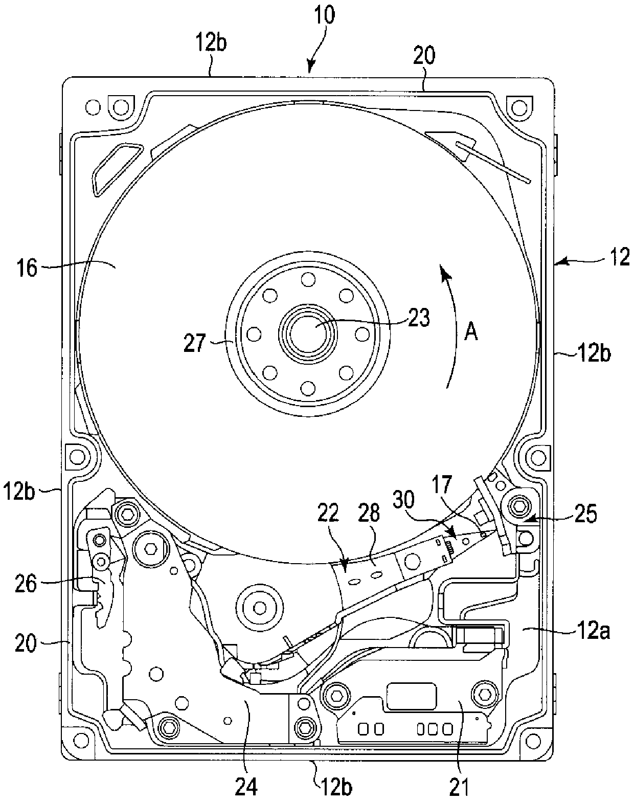 Head gimbal assembly and magnetic disk device with same