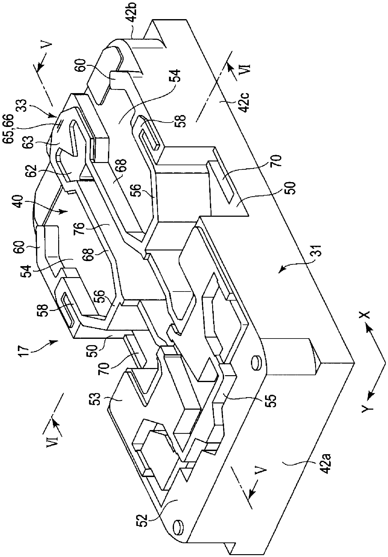 Head gimbal assembly and magnetic disk device with same