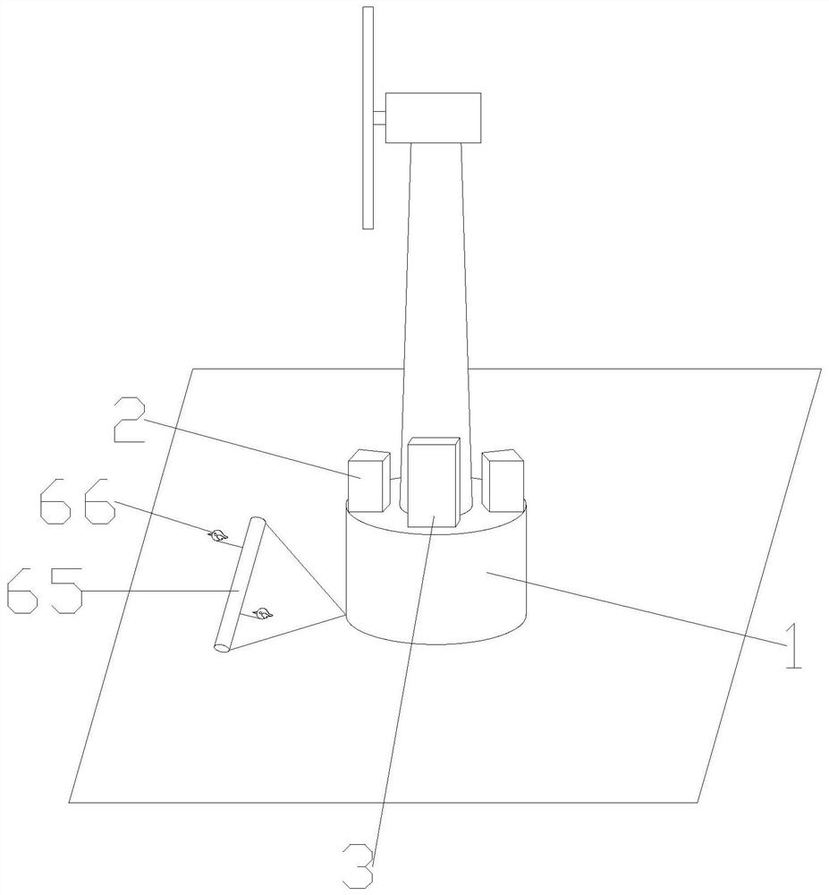 Bird diversity monitoring device for marine wind power plants