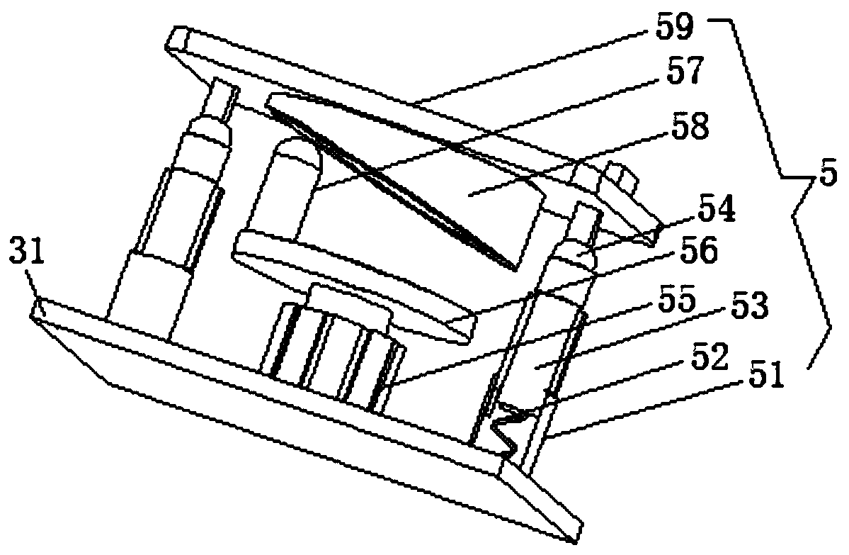 Automatic blood mixing and shaking device for clinical laboratory