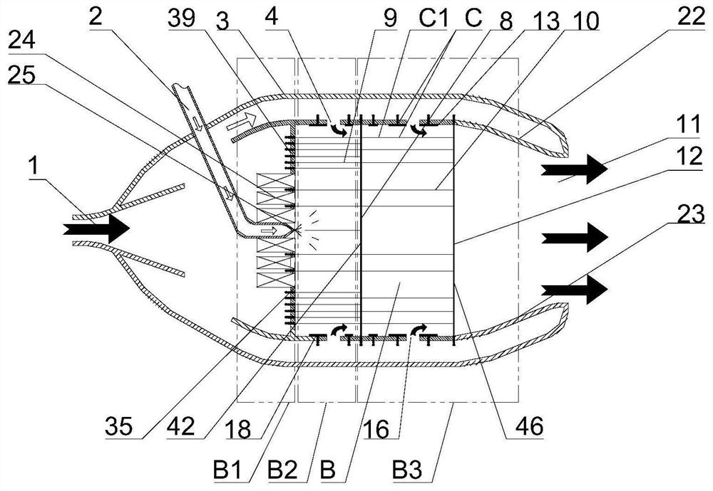 Electrode used for aeroengine and aeroengine composed of same