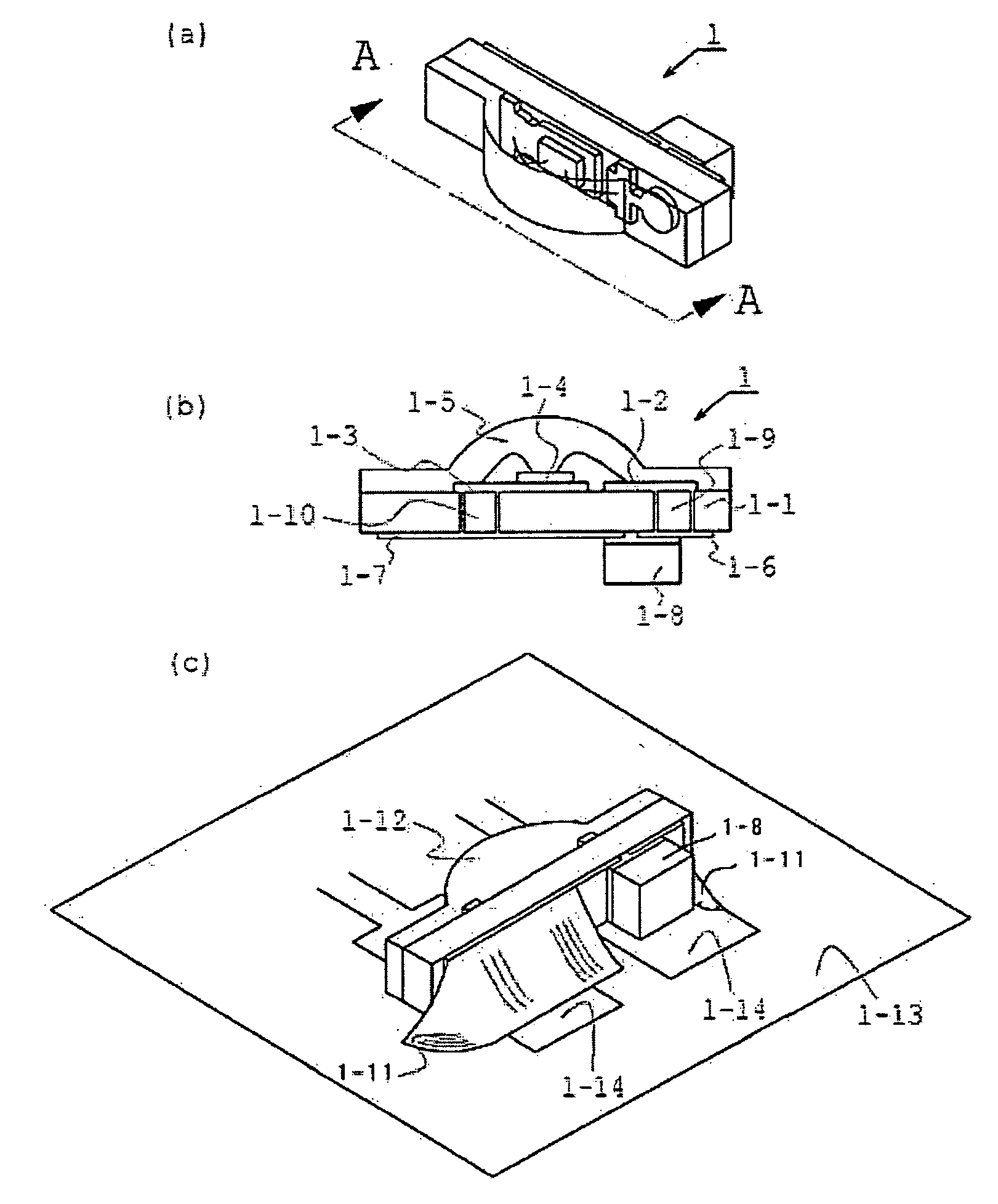 Side-view type light emitting device