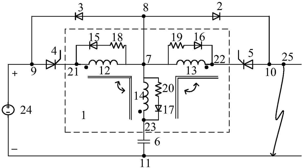 Bi-directional DC solid-state circuit breaker