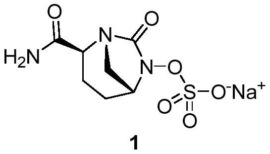 A kind of preparation method of Avibactam sodium intermediate
