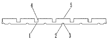 Light diffusion module suitable for lamp box