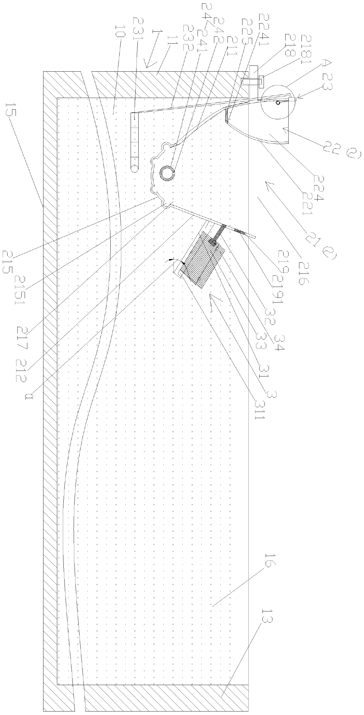 Green cyclic aquatic larva breeding device