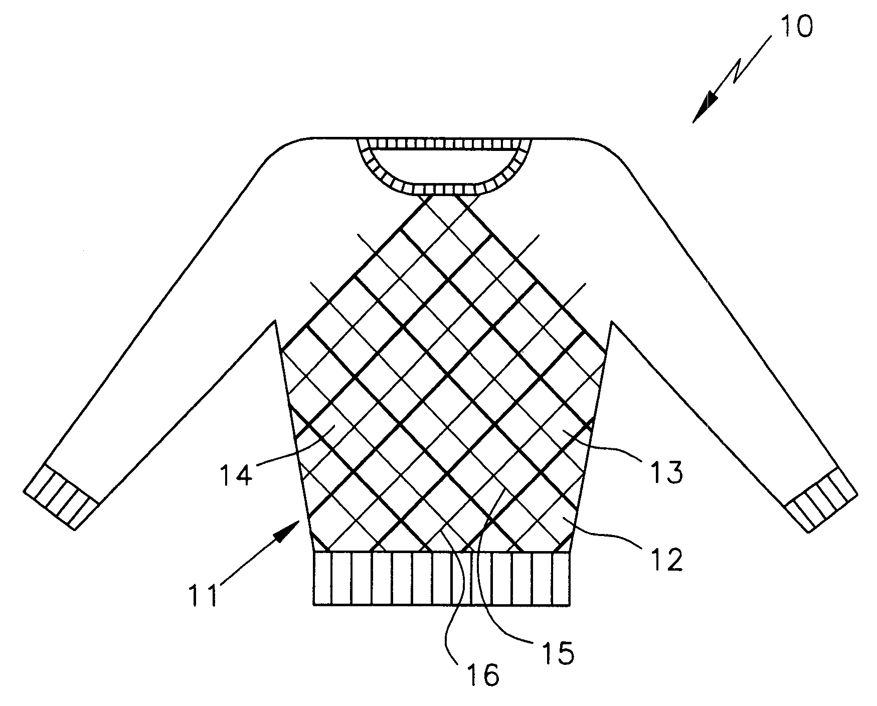 Method for the manufacture of knitted fabrics with intarsias and decorative stitches
