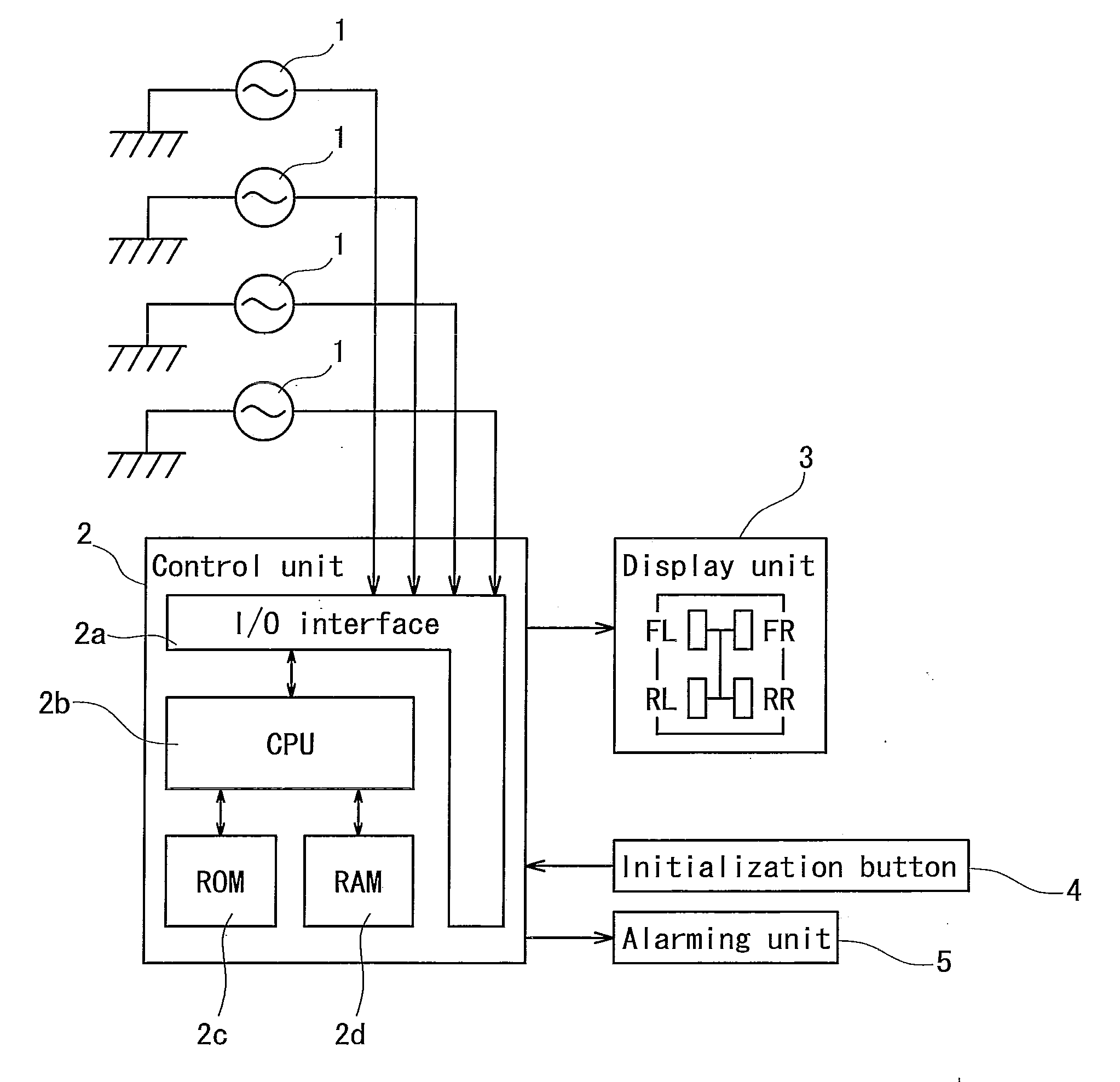 Method and apparatus for detecting decrease in tire air pressure and program for determining decrease in tire air pressure