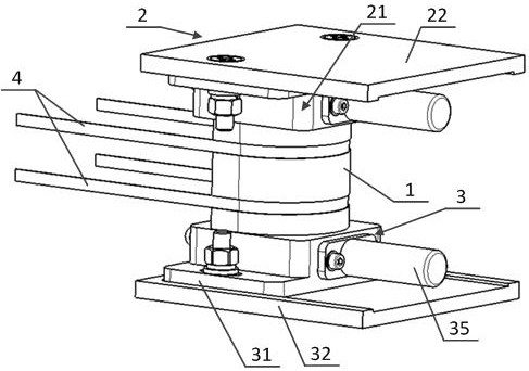 A superconducting current limiter coil pretensioning device