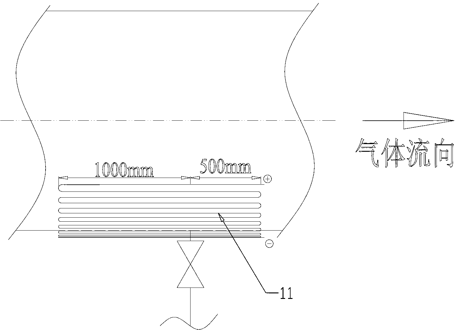 Anti-clogging type water seal device for coke oven gas conveying pipeline