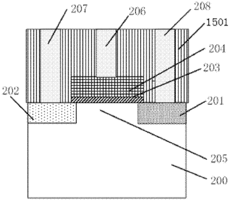 Tunneling field-effect transistor for inhibiting bipolar effect and preparation method thereof