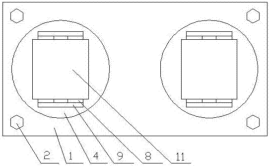 Positioning placement device suitable for columnar and spherical parts