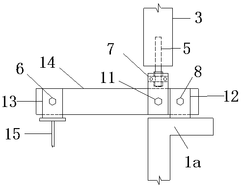 Device and experimental method for simulating coupling effect of seawater erosion and axial tensile load on concrete