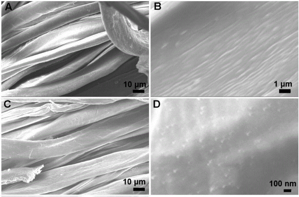 Nano-silver composite textile catalyst and application thereof