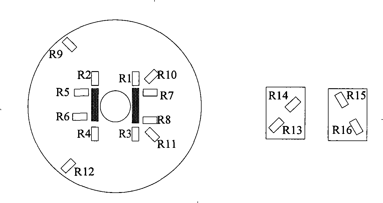 Underwater robot four dimensional fingertip force sensor and information acquisition method