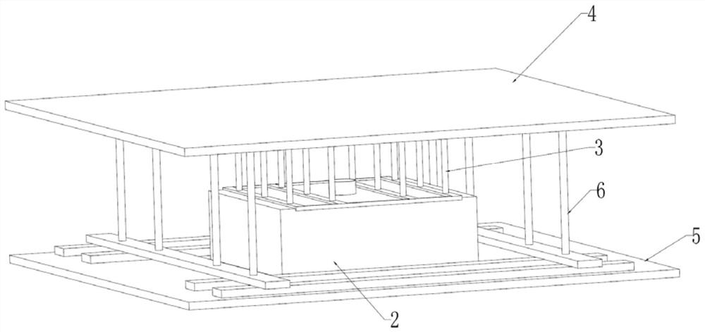 Concealable mounting structure of assembly type illuminating lamp