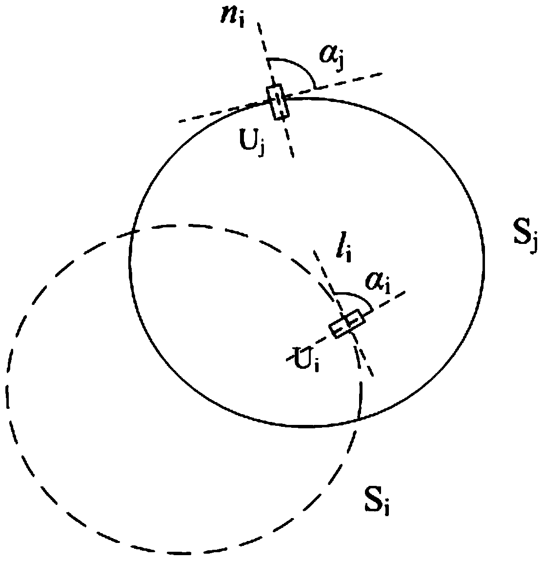 A single satellite positioning device and method