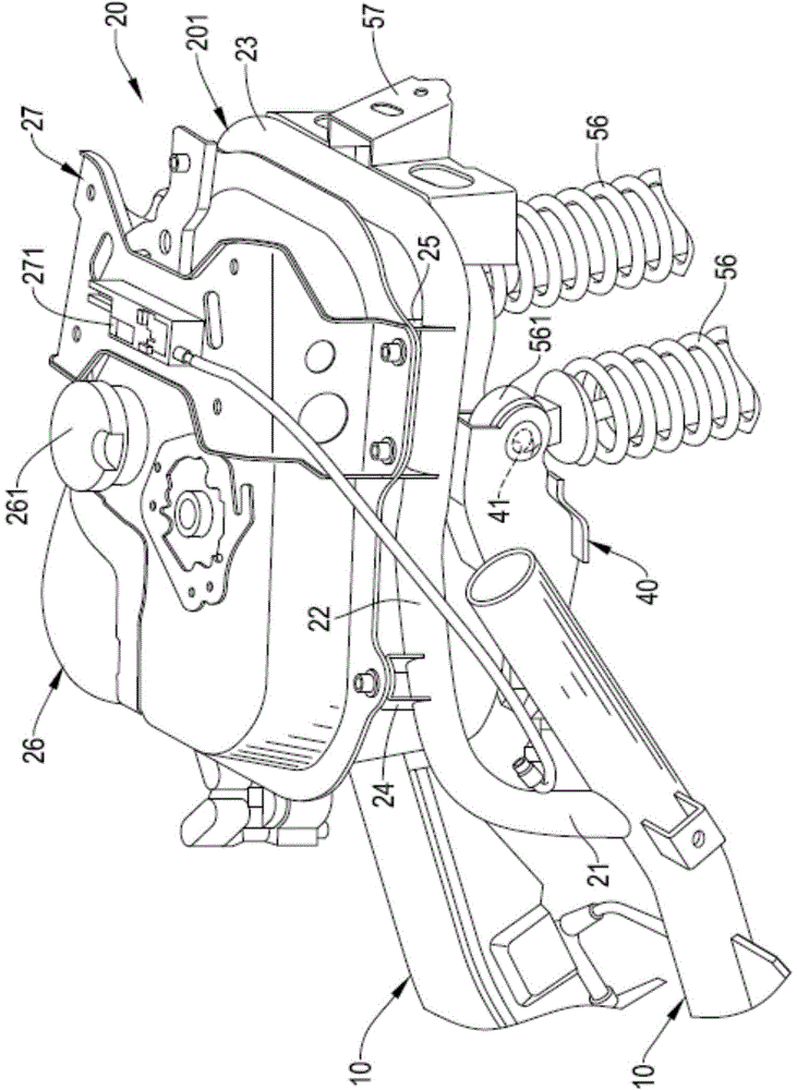 Rear frame assembly