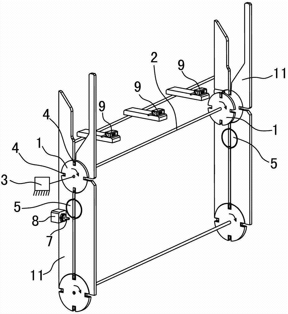 Automatic pipe layout mechanism for receiving pipes of integrated circuits