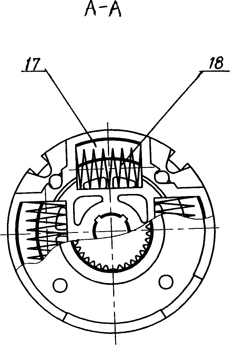 Gear shifting motor