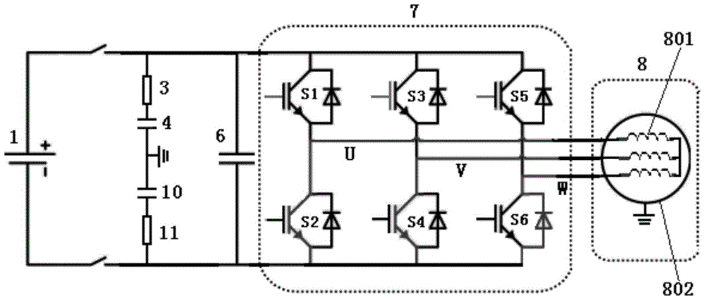 Electric drive system for new energy vehicles