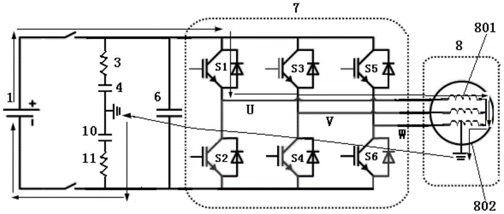 Electric drive system for new energy vehicles