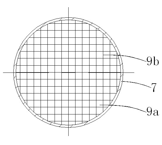 Large-aperture gas flow calibration device capable of providing two flow fields