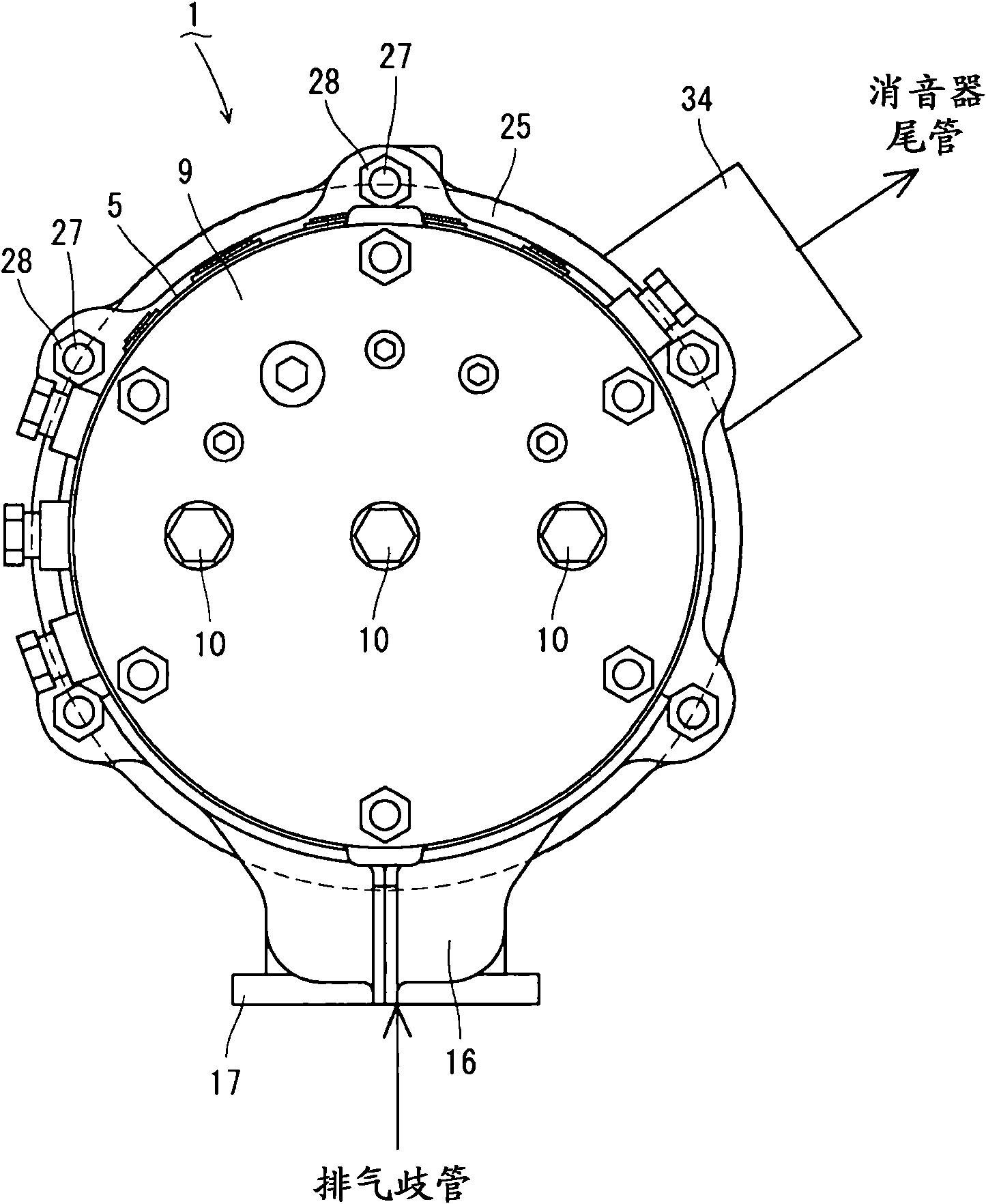 Engine device