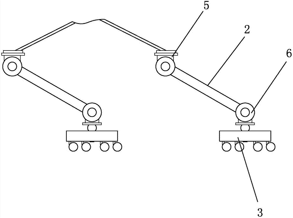 Helicopter teaching device for experienced driving based on support surface