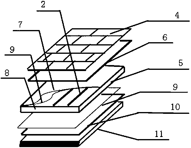 Fin type pulsating heat pipe phase change energy storage integrated module and application