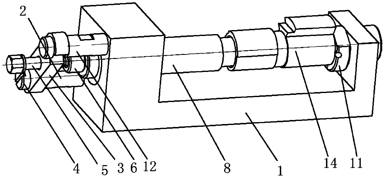 Sleeve part clamping device and method