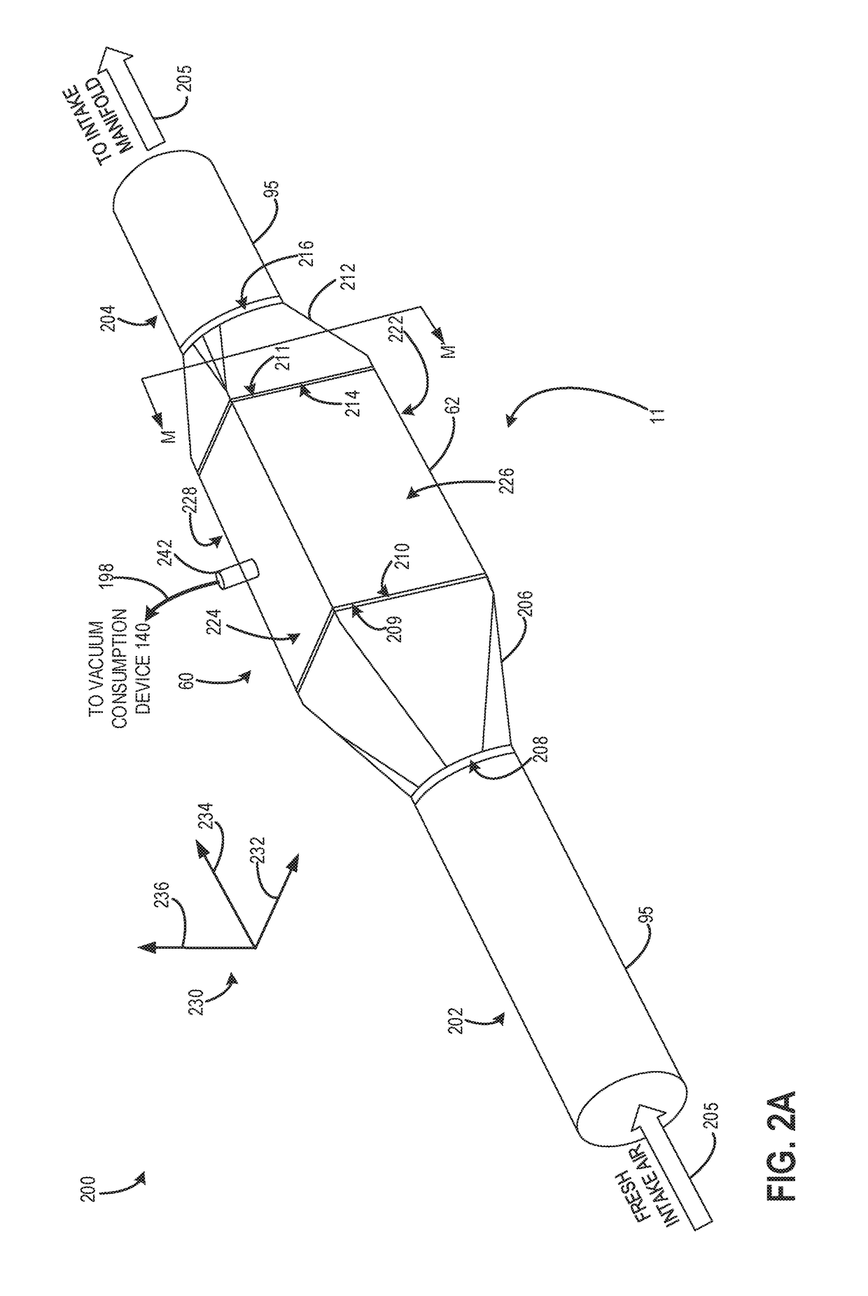 Method and system for vacuum generation using a throttle body comprising a slidable throttle valve