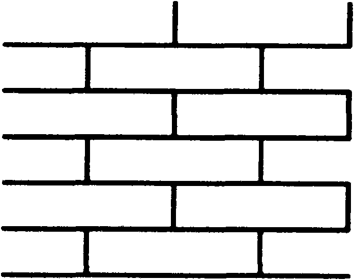Construction method of quickly preparing high-emulation wall tile on construction wall surface