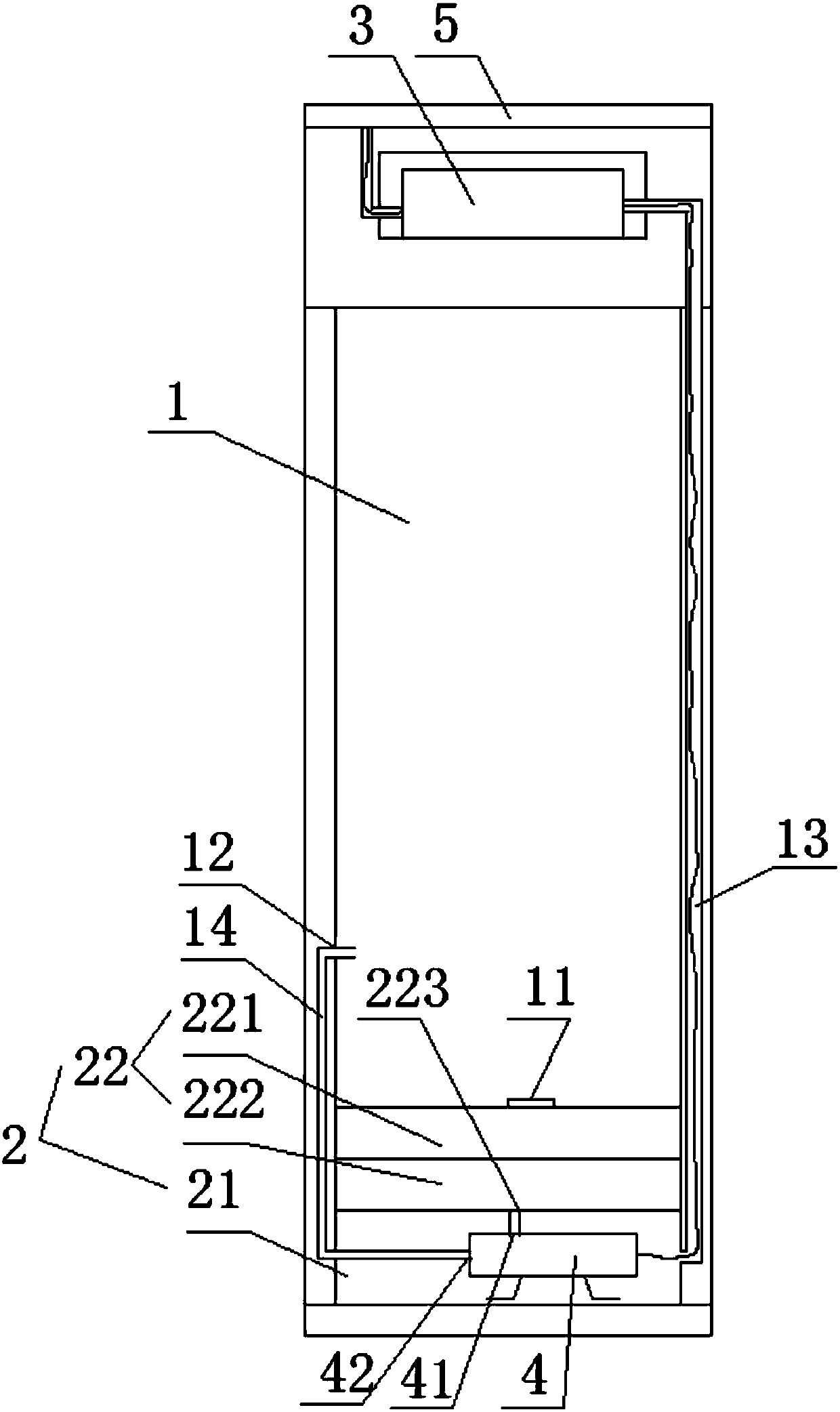 Water cup with self-filtering function