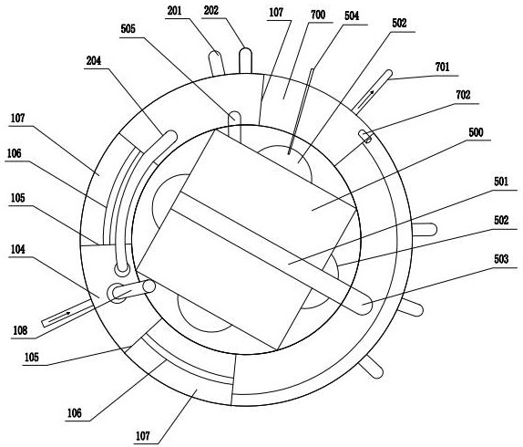 Energy-saving self-circulation A3O-MBBR sewage treatment device and method thereof