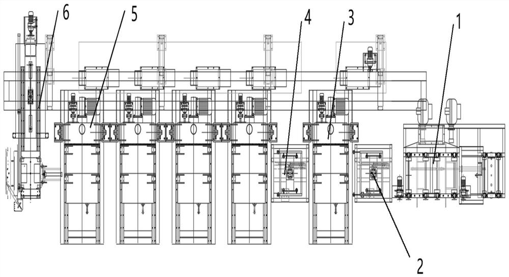 Operation method of oil drum refurbishment pretreatment line