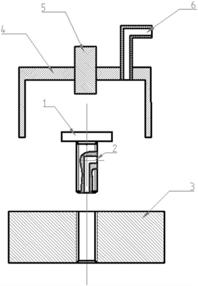 Filling device for vacuum system and filling method of enclosed cavity