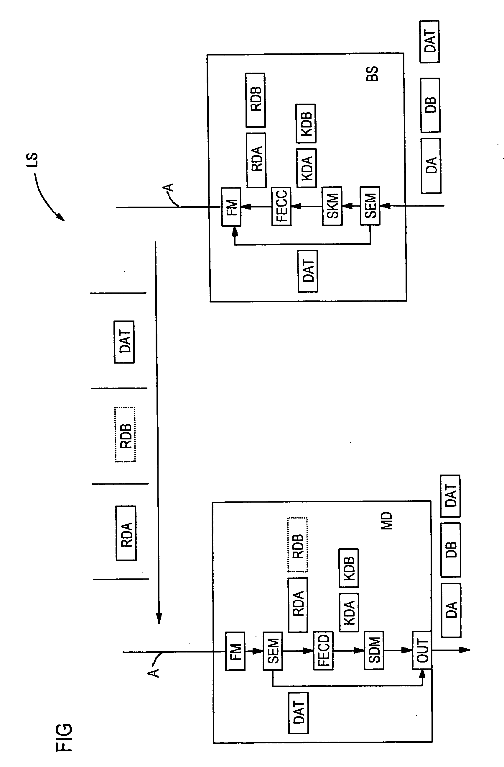 Method for improving the quality of a voice transmission via an air interface